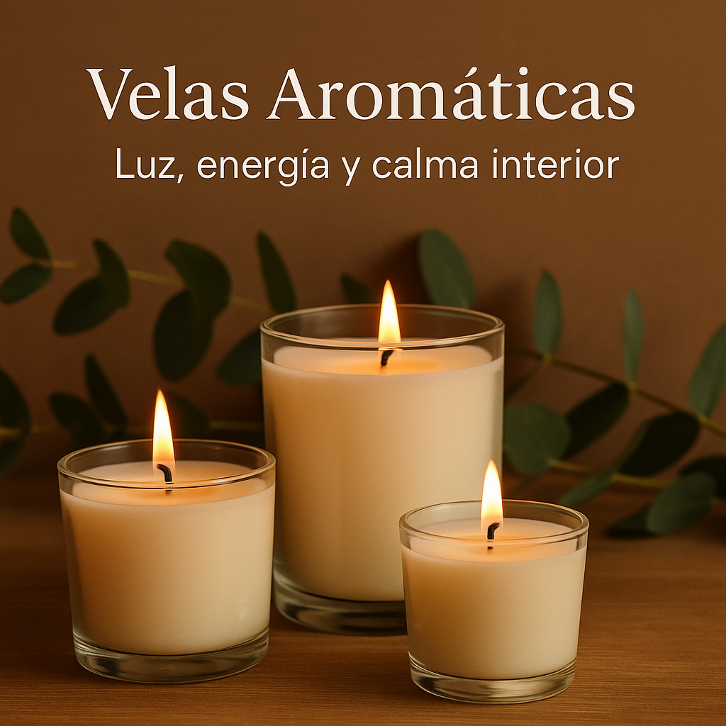 Velas Aromáticas – Luz que calma, aroma que transforma