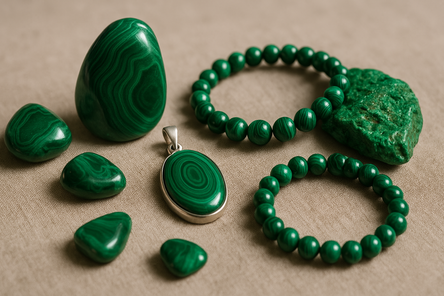 Malaquita - Piedra de protección, transformación y poder interior