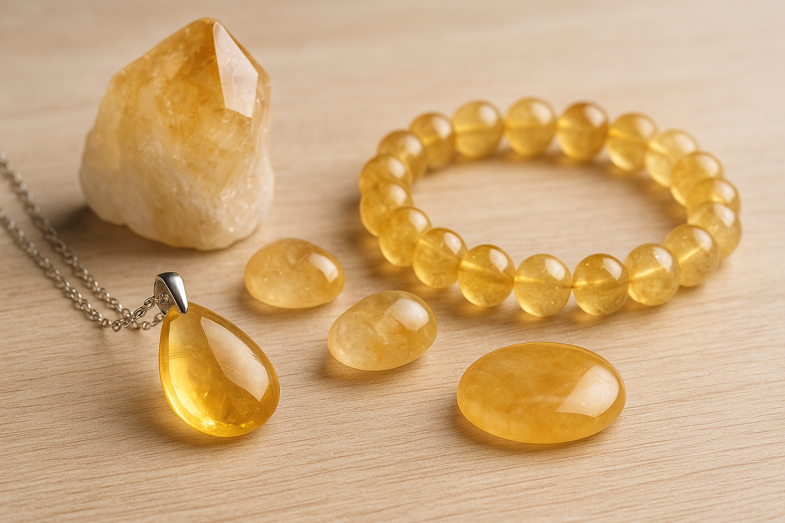 Citrino – Piedra de Energía, Protección y Transformación Espiritual