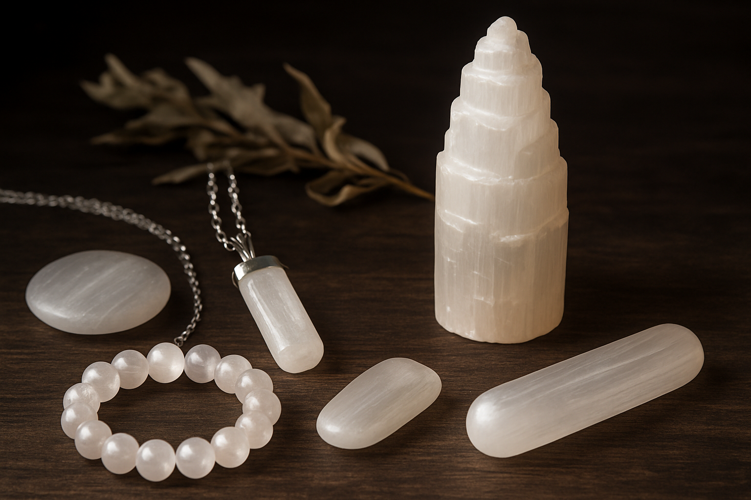 Selenita – Piedra de Protección, Claridad y Elevación Espiritual