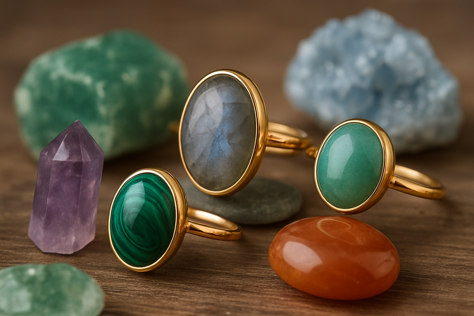 Anillos con Minerales
