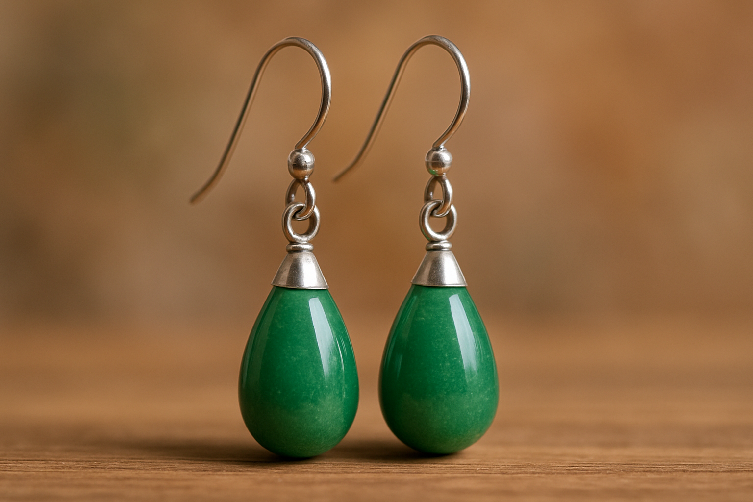 Pendientes cortos de gotas