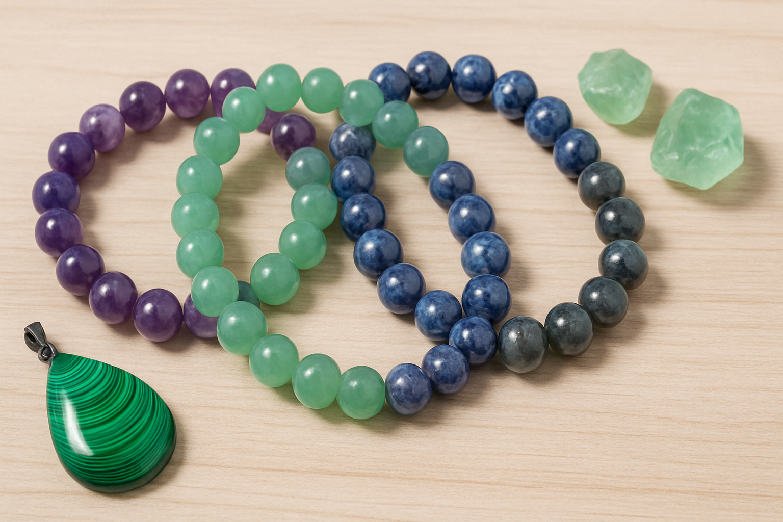 Pulseras con Minerales