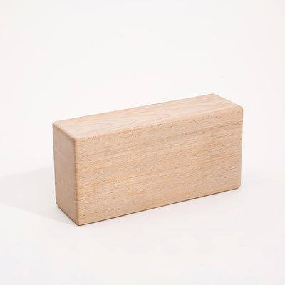 Bloque Energético de Yoga en Madera Maciza – Fuerza y Estabilidad Interior