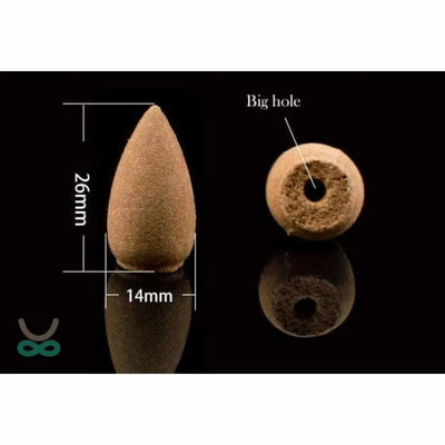 58 Conos de incienso - Sándalo