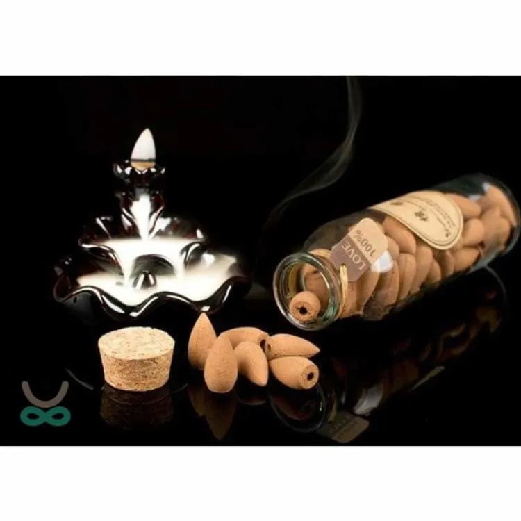 58 Conos de incienso - Sándalo