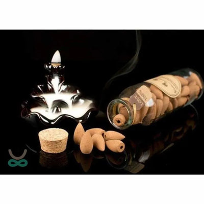 58 Conos de incienso - Sándalo