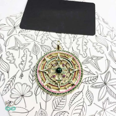 5º Colgante Sol Azteca - Poder y Equilibrio Espiritual