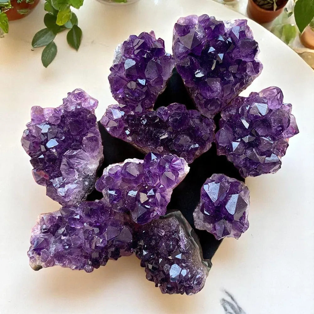 Amatista Natural Decorativa para Energía Positiva y Relajación