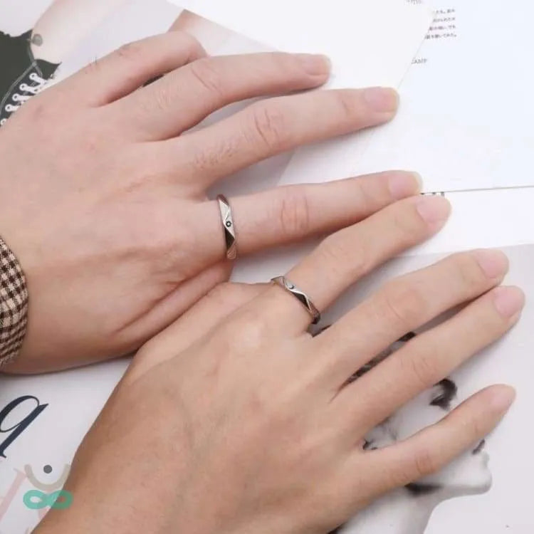 Anillo "Día y Noche" - Talla ajustable