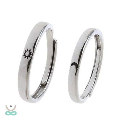 Anillo "Día y Noche" - Talla ajustable