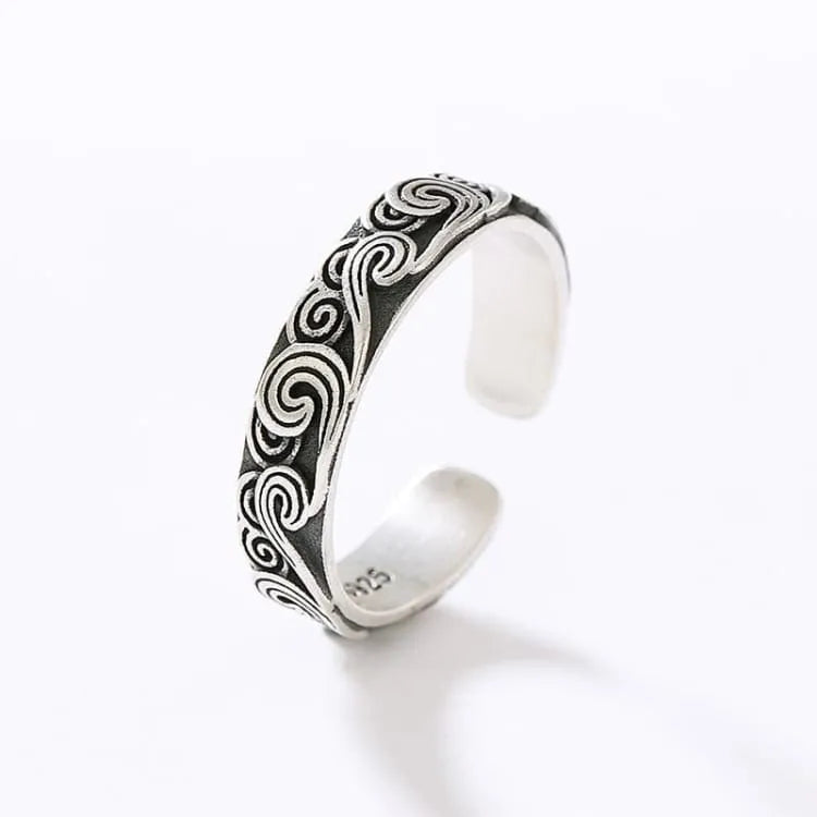 Anillo Fūjin – El Poder y la Elegancia del Viento en tu Mano