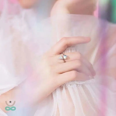 Anillo Inspiración Primavera con Piedra de Luna -