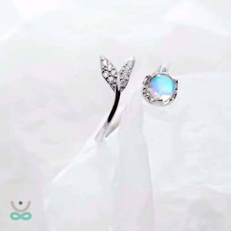 Anillo Inspiración Primavera con Piedra de Luna -