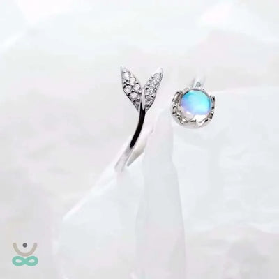 Anillo Inspiración Primavera con Piedra de Luna -