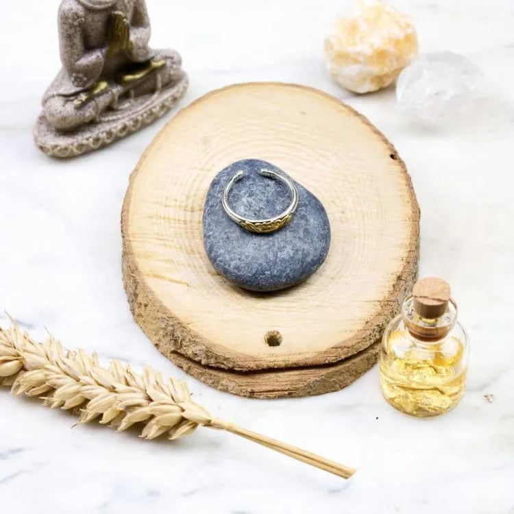 Anillo Minimalista de Oro Fino – Símbolo de Pureza y Renacimiento