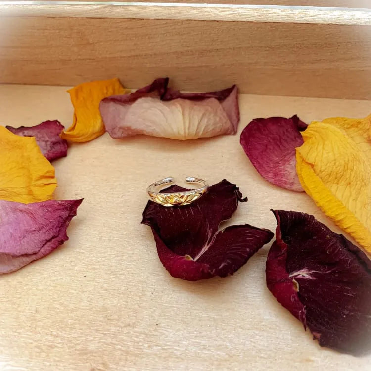 Anillo Minimalista de Oro Fino – Símbolo de Pureza y Renacimiento