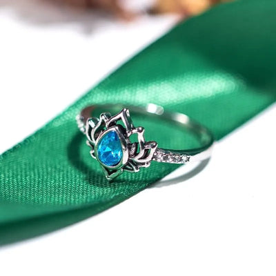 Anillo Vintage Flor de Loto