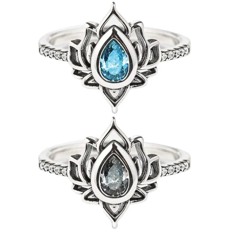 Anillo Vintage Flor de Loto