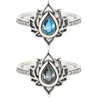 Anillo Vintage Flor de Loto