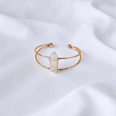 Anillo de Ópalo Natural: Portal a tu Intuición y Creatividad