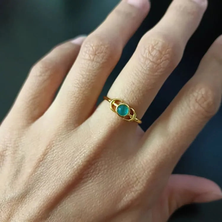 Anillo de Ópalo Vintage