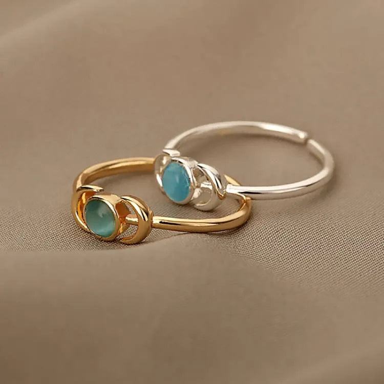 Anillo de Ópalo Vintage