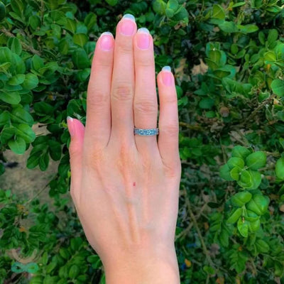 Anillo de la Armonía de la Flor de Ciruelo