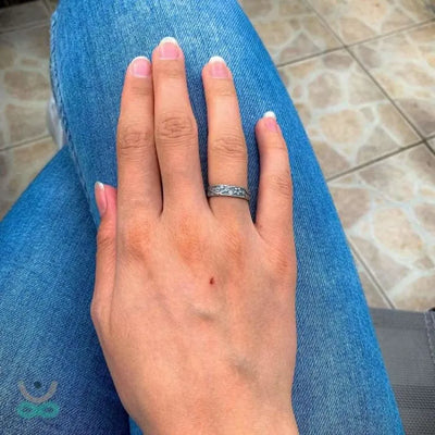 Anillo de la Armonía de la Flor de Ciruelo