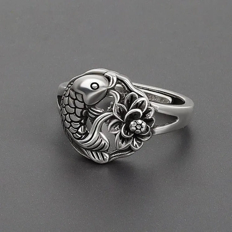 Anillo de loto Koï