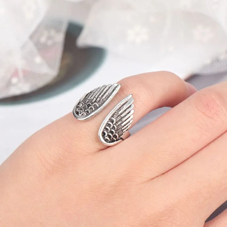 Anillo de plata 'Angel's Wing