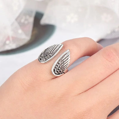 Anillo de plata 'Angel's Wing