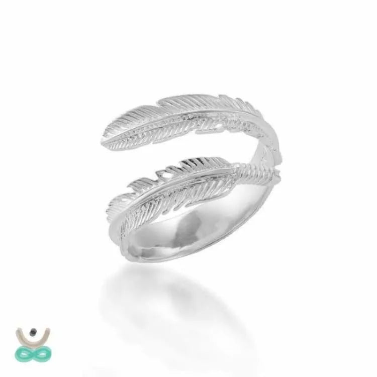 Anillo de plumas de ángel
