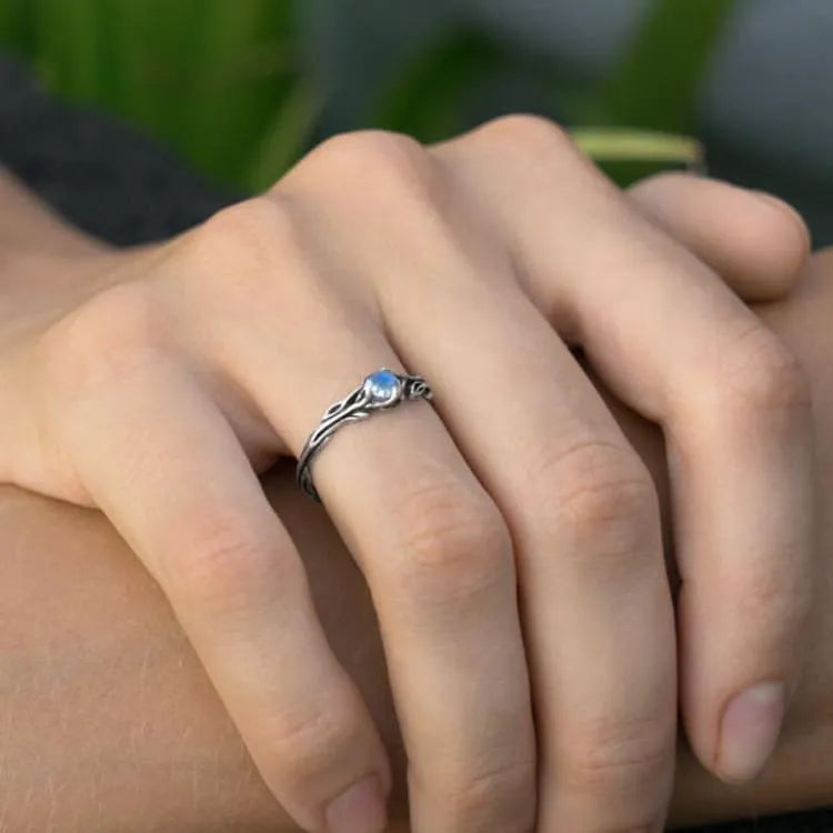 Anillo de sinceridad en Topacio