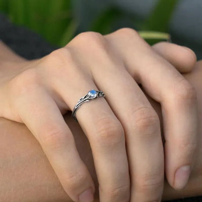 Anillo de sinceridad en Topacio