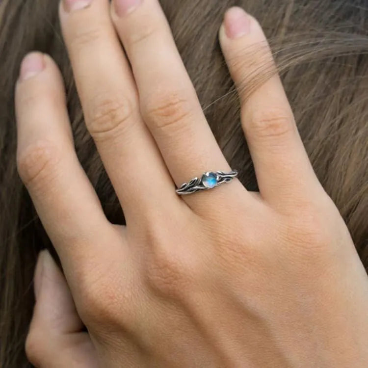 Anillo de sinceridad en Topacio