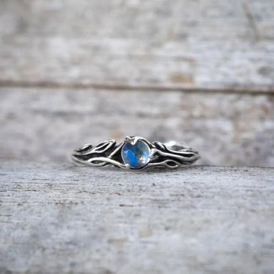 Anillo de sinceridad en Topacio