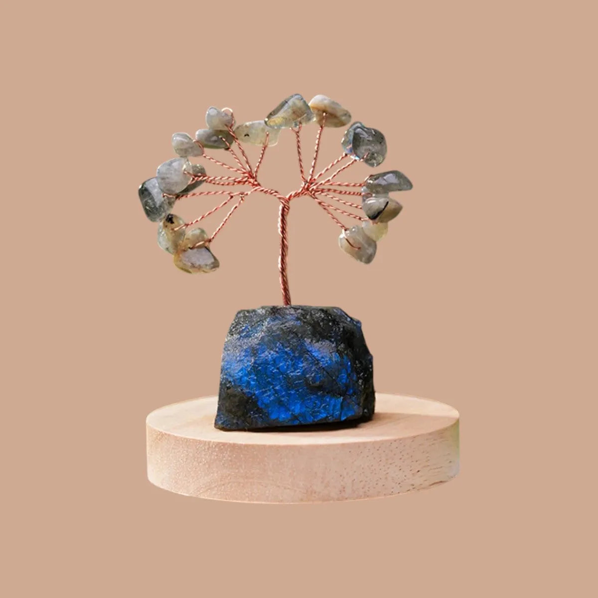 Árbol de labradorita natural – Energía protectora y armonía