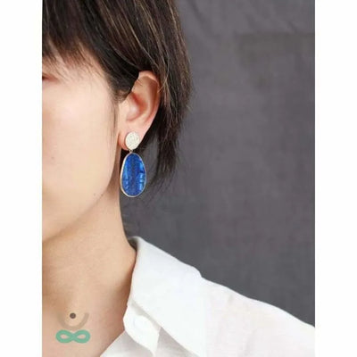 Aretes de Piedra Natural – Belleza Auténtica y Energía Positiva