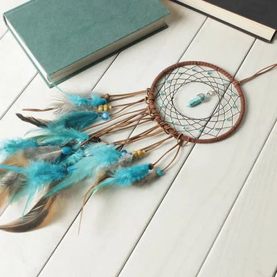 Atrapasueños con piedra turquesa
