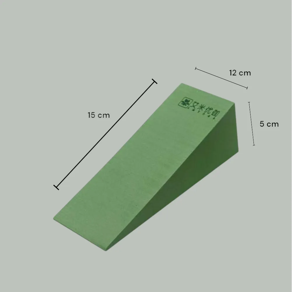 Bloques Verde de Yoga Antideslizante