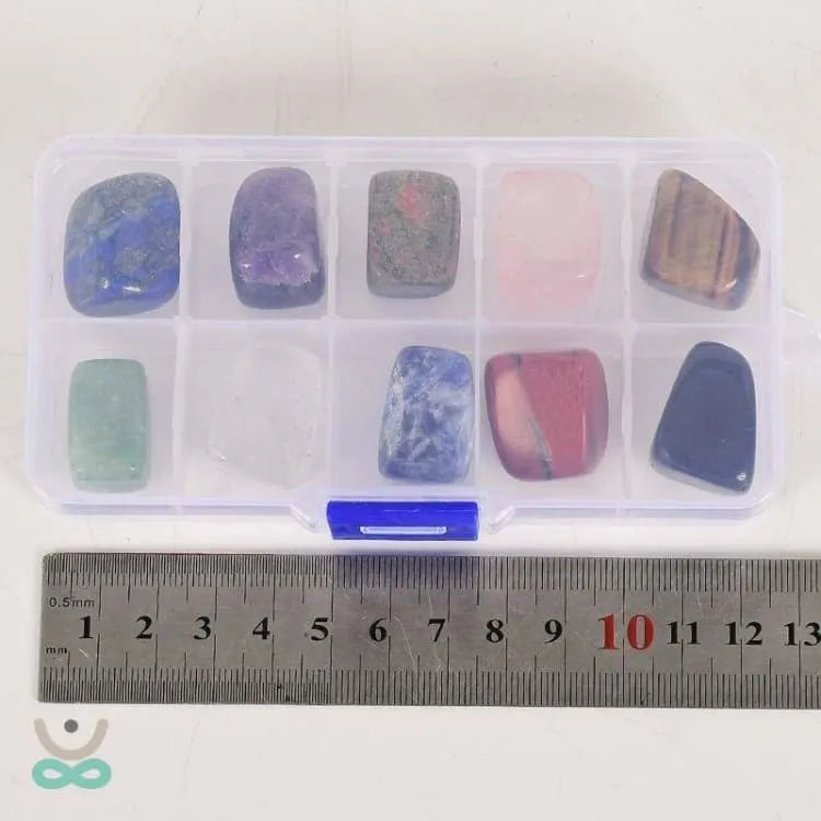 Caja de 10 piedras naturales