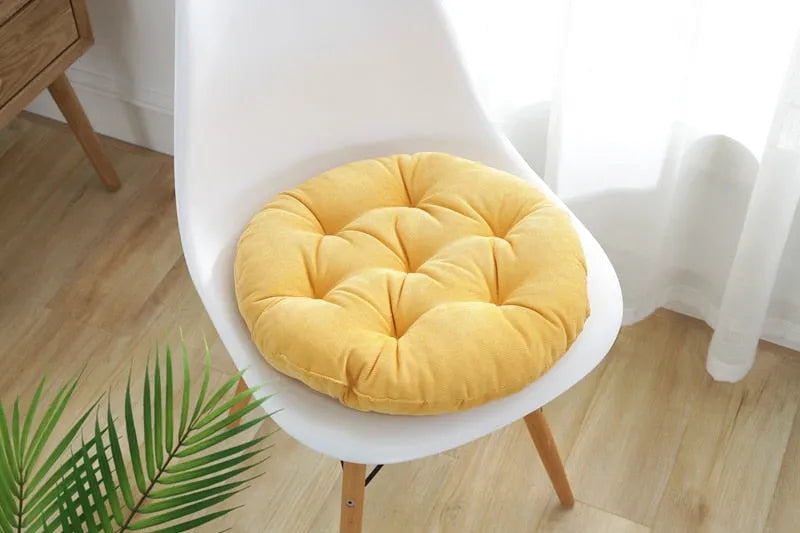 Cojín de Meditación Ergonómico Amarillo