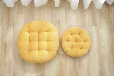 Cojín de Meditación Ergonómico Amarillo