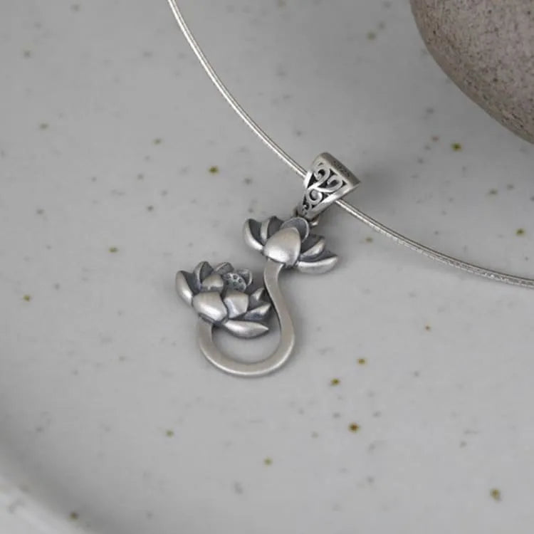 Colgante Budista Despertar Espiritual Símbolo de la Flor de Loto