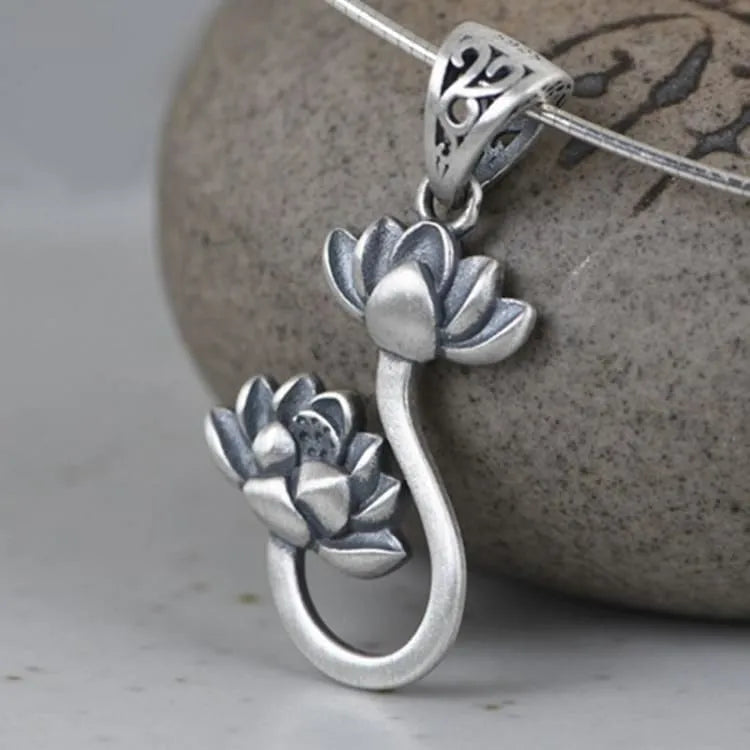 Colgante Budista Despertar Espiritual Símbolo de la Flor de Loto