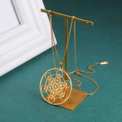 Colgante 'Metatron' – Protección y Energía de la Geometría Sagrada