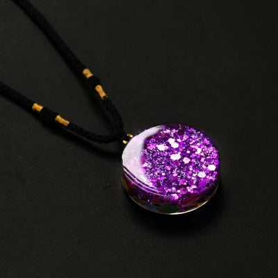 Colgante Orgonita "Amatista Metatrón" – Protección y Energía Sagrada