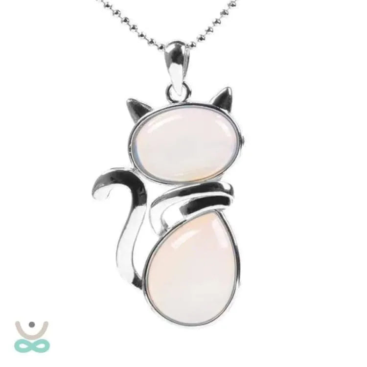 Colgante lito en forma de gato