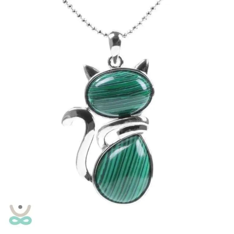 Colgante lito en forma de gato